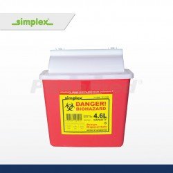 Simplex Sharps Disposal Safe 4.6L